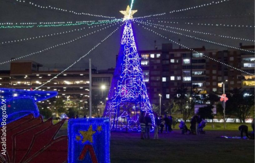 lugares para ver luces navideñas en Bogotá