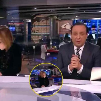 Malú Fernández no pudo terminar la emisión de Noticias Caracol a