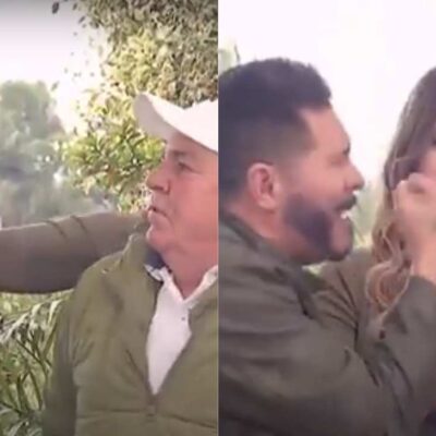 Marcelo Cezán se agarró
