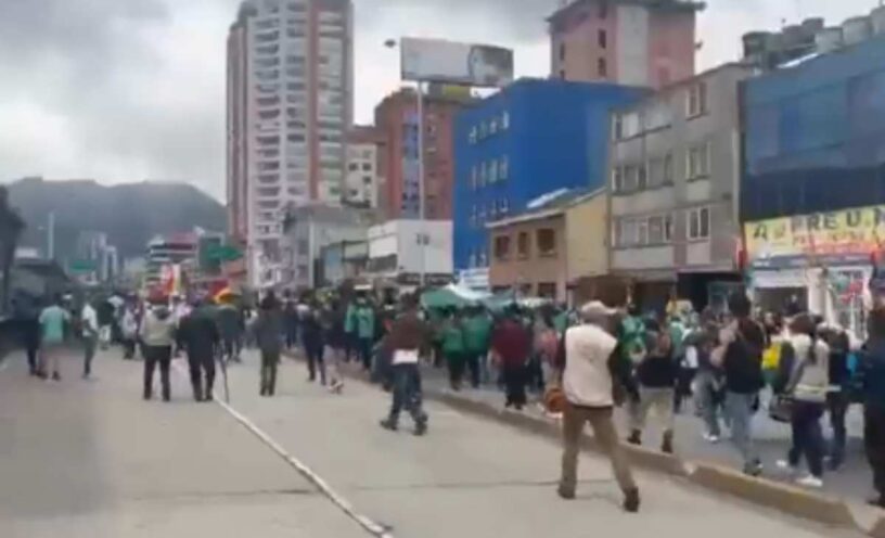marchas del dia del trabajo hoy