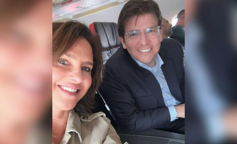Paola Turbay se despidió de Miguel Uribe