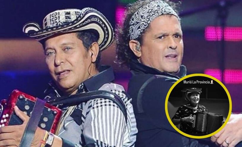 mensaje de Carlos Vives a Egidio Cuadrado