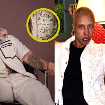 mensaje encontrado cerca al cuerpo de B-King