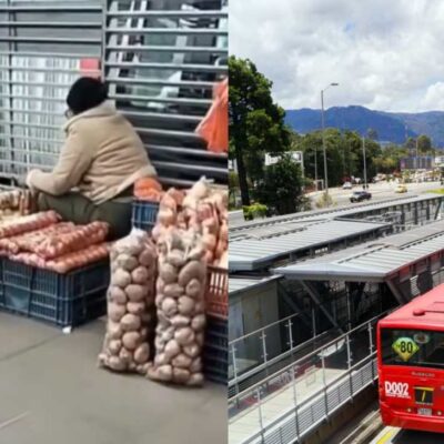 mercado de plaza en estaciones de transmilenio generó polémica