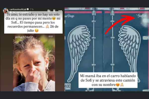 percibió la presencia de su hermana Sofía