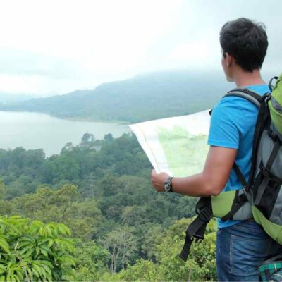 morral tipo viajero que está en menos de $40.000