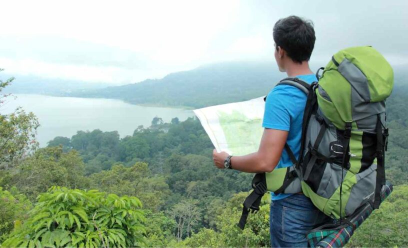 morral tipo viajero que está en menos de $40.000