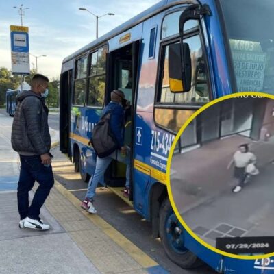 Mujer denunció a vendedora informal que la apuñaló por no comprarle en el SITP