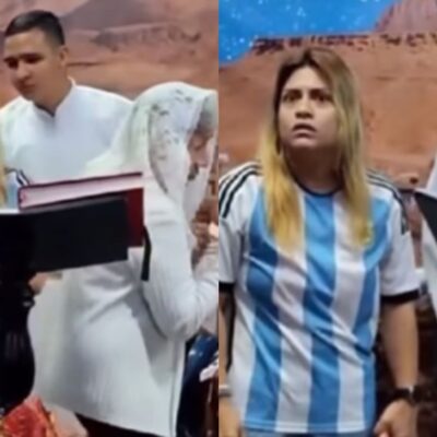Mujer interrumpió misa porque no la dejaban dormir
