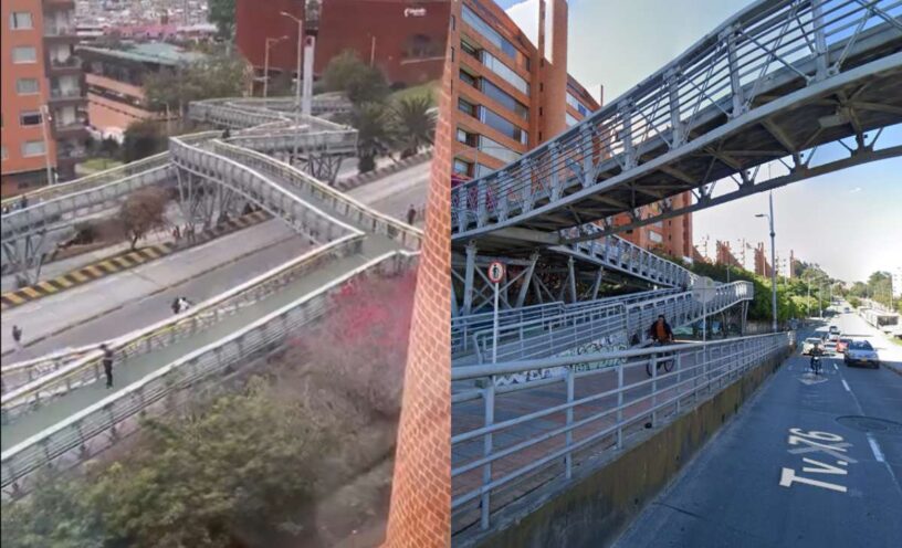 mujer cayó de un puente en Suba