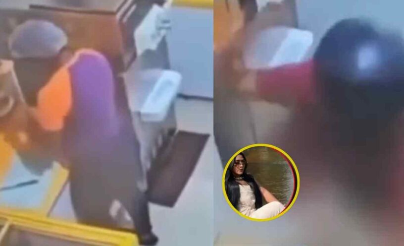 mujer pierde la vida a manos de su expareja en una heladería