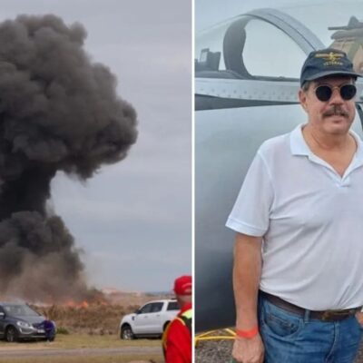 Murió el piloto James O'Connell