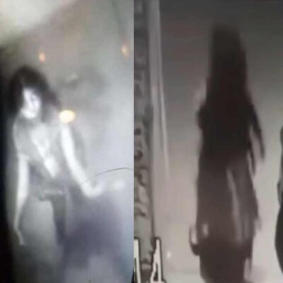 Niña fantasma captada en un aeropuerto