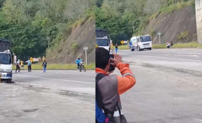 nueva modalidad de robo vía Bogotá - La Vega