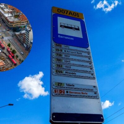 nueva ruta del SITP en Bogotá