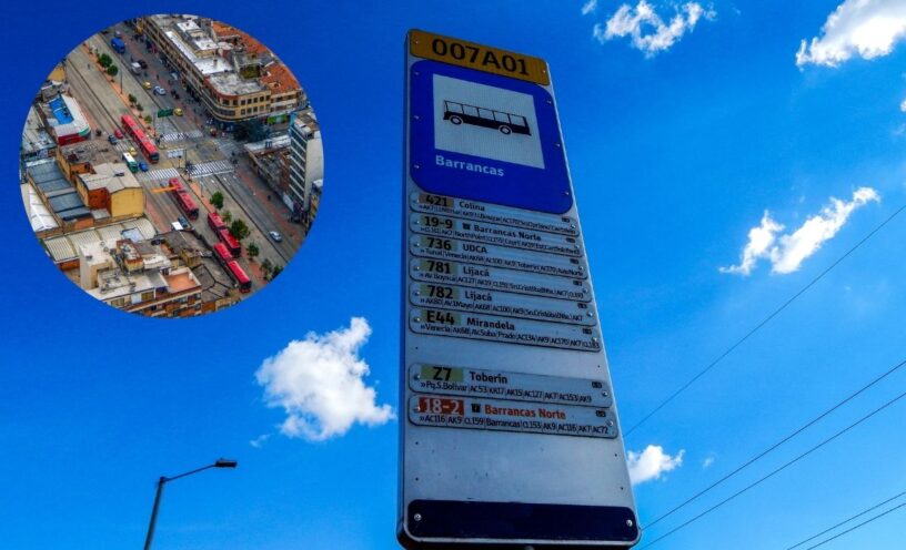 nueva ruta del SITP en Bogotá