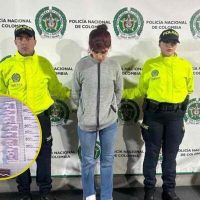 el rol de mujer capturada por el atentado a Miguel Uribe