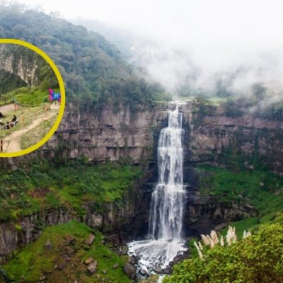 nuevo mirador en el Salto del Tequendama