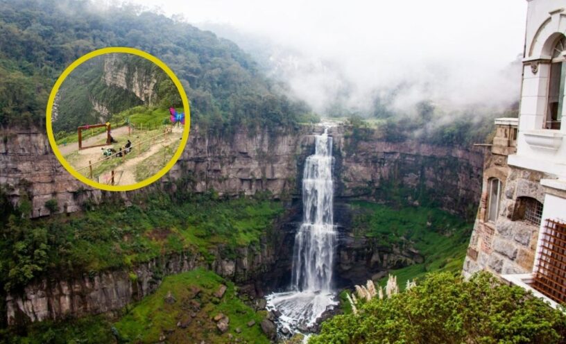 nuevo mirador en el Salto del Tequendama