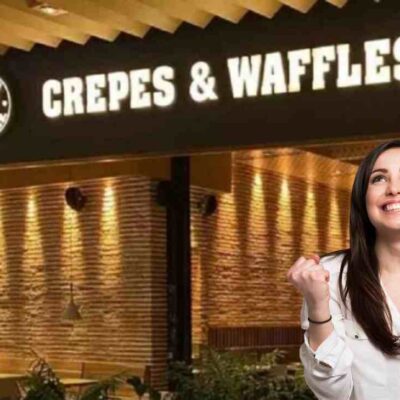 nuevo postre de Crepes & Waffles