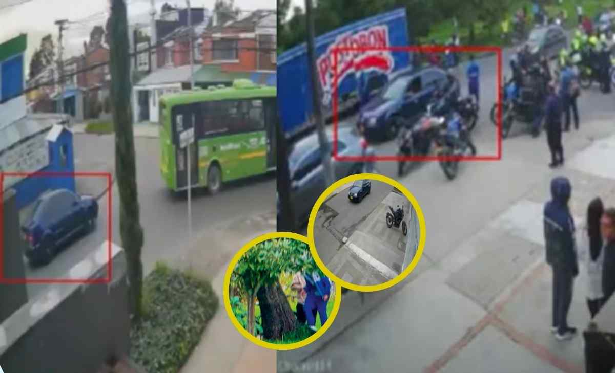 nuevo video de cómo vigilaban al joven que le disparó a Miguel Uribe