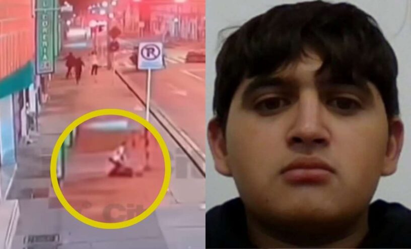 Nuevo video de la golpiza con la que mataron a estudiante de Los Andes en Halloween: imágenes de cámara de seguridad