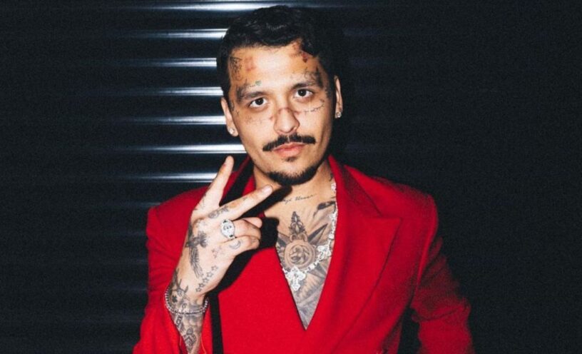 mensaje de Christian Nodal a Cazzu en su foto