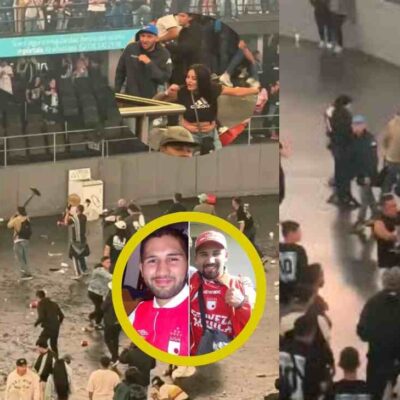 palabras de la familia del hombre que perdió la vida en el Movistar Arena