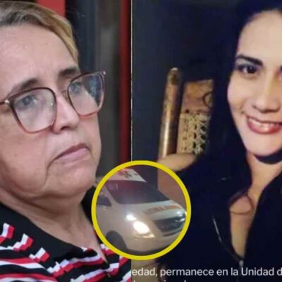 palabras de la madre de la mujer que cayó de un cuarto pis