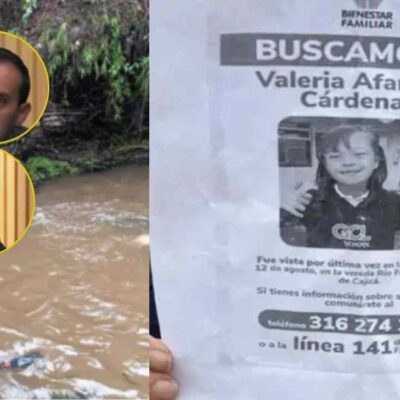palabras de los papás de Valeria Afanador