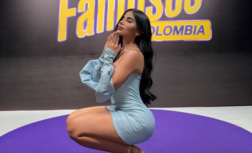 papá del hijo den Karina García