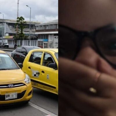 pasajera grabó cómo le terminan a su conductor
