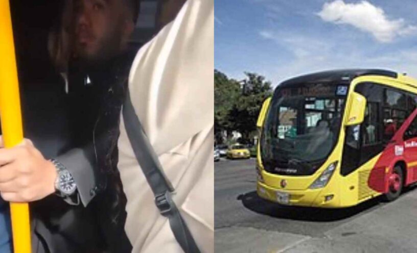 Pareja causó indignación por lo que hacían en TransMilenio