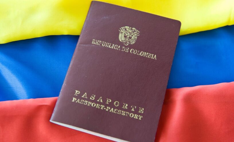 pasaporte colombiano gratis