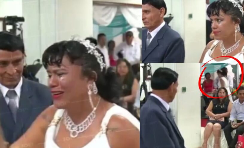 Mujer rechazó y escapó de su boda