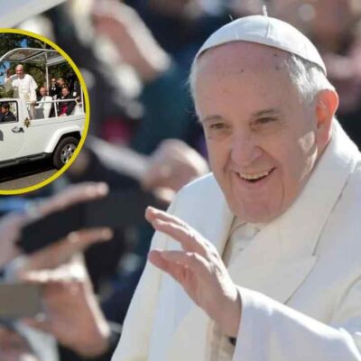 periodista confundió el papamóvil con el batimóvil