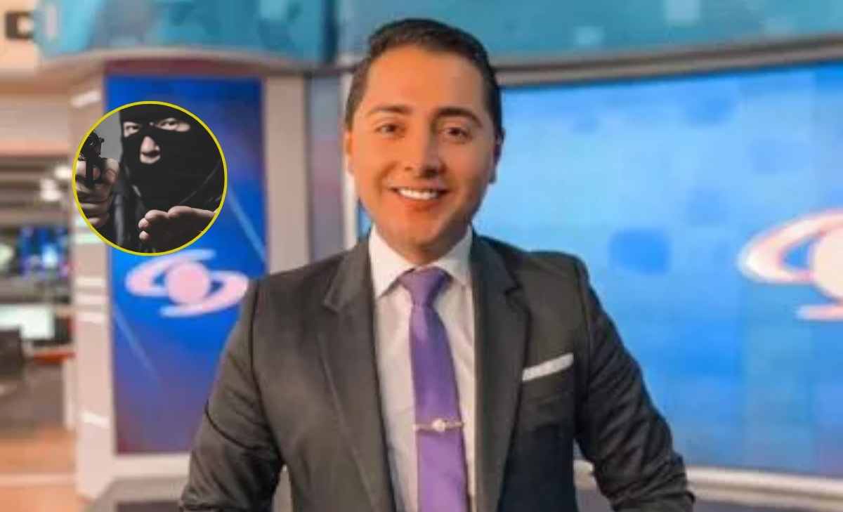 periodista de Noticias Caracol que fue víctima de robo en Bogotá