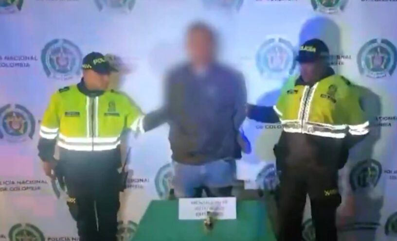 hombre intentaba detonar una granada en Bogotá