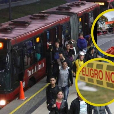 Persona fue encontrada muerta dentro de Transmilenio