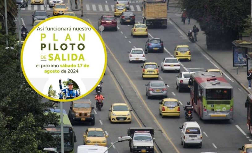 pico y placa para los sábados con festivo en Bogotá