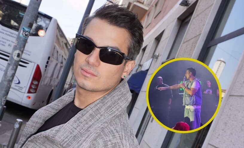 Pipe Bueno insultó a un fan que estaba agrediendo a una mujer en su concierto