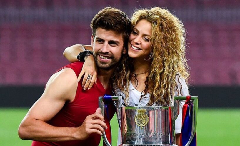 Piqué reaccionó a canción de Shakira