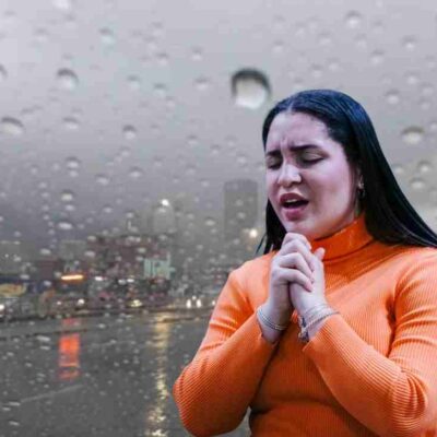 oración para pedir que deje de llover
