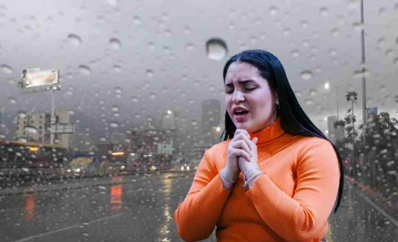 oración para pedir que deje de llover