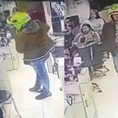 policía mató a su expareja en una peluquería