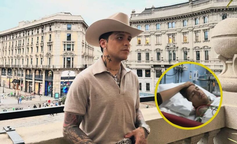 Por qué hospitalizaron a Christian Nodal