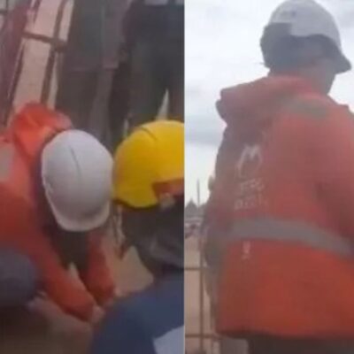Por qué trabajadores del metro sacrificaron una gallina