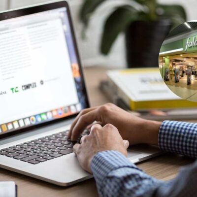 portátil a mitad de precio en Falabella