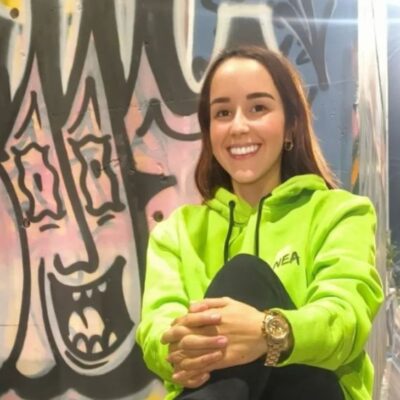 primera aparición de Érika Zapata en televisión