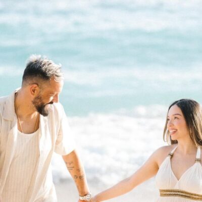 primera foto del bebé de Matías Mier y Valentina Rendón